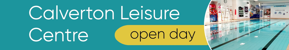 Calverton Leisure Centre webpage banner